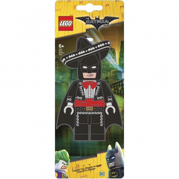 Бирка для багажа LEGO BATMAN MOVIE «MARIACHI BATMAN» 51756L 332229