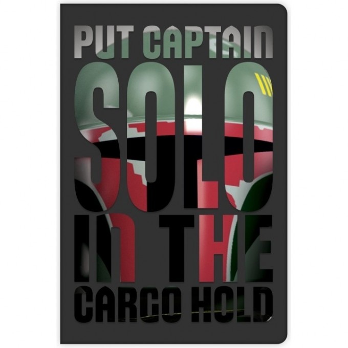 Книга для записей LEGO STAR WARS BOBA FETT(96 листов, линейка) Star Wars™ 52218