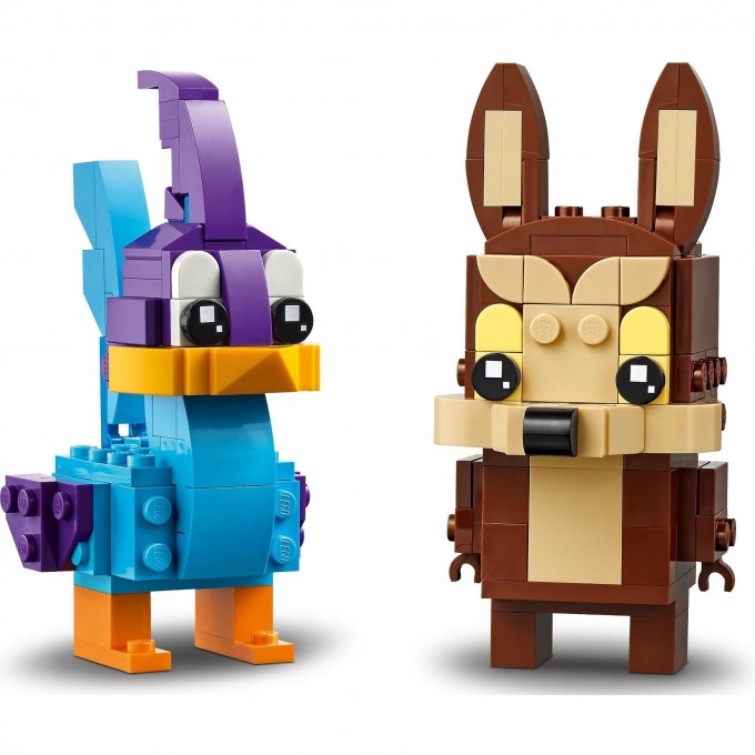 Конструктор LEGO BRICK HEADZ Сувенирный набор "ROAD RUNNER И WILE E.COYOTE" 40559 3766994