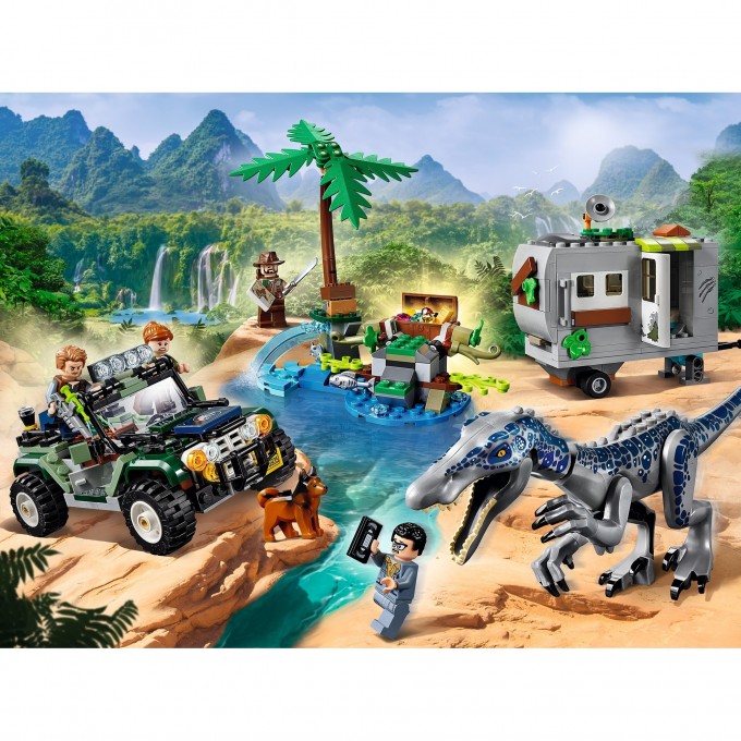 Конструктор LEGO JURASSIC WORLD™ "ПОЕДИНОК С БАРИОНИКСОМ: ОХОТА ЗА СОКРОВИЩАМИ" 75935 1367161