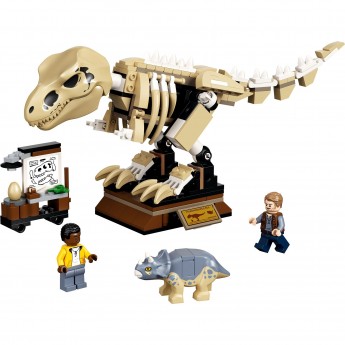 Конструктор LEGO JURASSIC WORLD™ "СКЕЛЕТ ТИРАННОЗАВРА НА ВЫСТАВКЕ" 76940