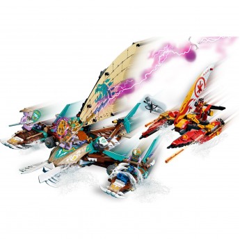 Конструктор LEGO NINJAGO «МОРСКАЯ БИТВА НА КАТАМАРАНЕ» Ninjago 71748 Конструктор LEGO NINJAGO «МОРСКАЯ БИТВА НА КАТАМАРАНЕ» Ninjago 71748