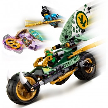 Конструктор LEGO NINJAGO «МОТОЦИКЛ ЛЛОЙДА ДЛЯ ДЖУНГЛЕЙ» Ninjago 71745 Конструктор LEGO NINJAGO «МОТОЦИКЛ ЛЛОЙДА ДЛЯ ДЖУНГЛЕЙ» Ninjago 71745