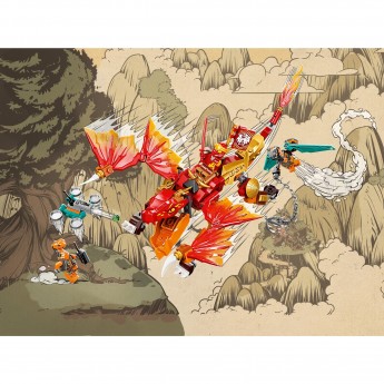 Конструктор LEGO NINJAGO «ОГНЕННЫЙ ДРАКОН ЭВО КАЯ» Ninjago 71762 Конструктор LEGO NINJAGO «ОГНЕННЫЙ ДРАКОН ЭВО КАЯ» Ninjago 71762
