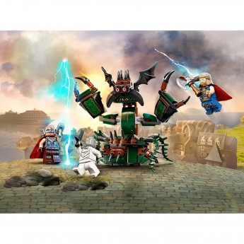 Конструктор LEGO SUPER HEROES "НАПАДЕНИЕ НА НОВЫЙ АСГАРД" Super Heroes 76207 Конструктор LEGO SUPER HEROES "НАПАДЕНИЕ НА НОВЫЙ АСГАРД" Super Heroes 76207