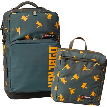 Рюкзак LEGO MAXI NIJAGO «TEAM GOLDEN», 2в1 Ninjago 20214-2204